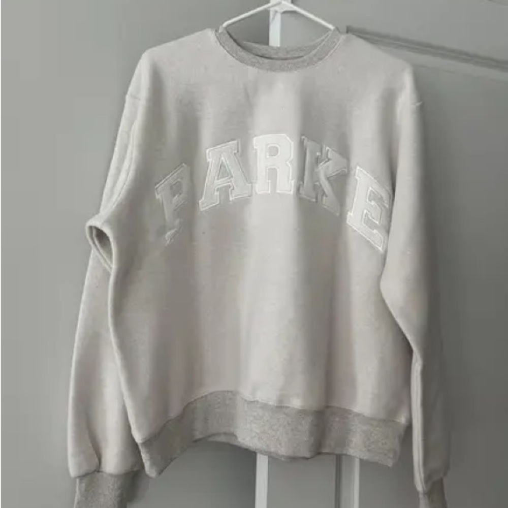 Parke inside our crew neck